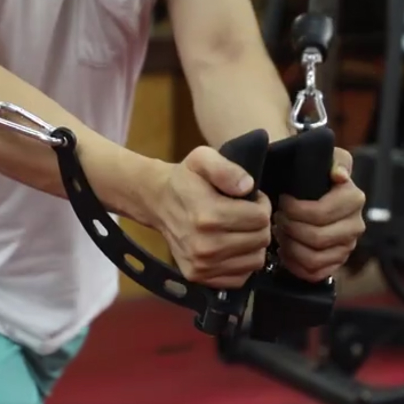 Lat Pulldown Bar - Gym Rowing T-bar Biceps Triceps Back