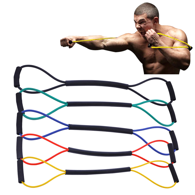 Figure 8 Resistance Band - New 8-shaped Tension Rope Rubber Resistance