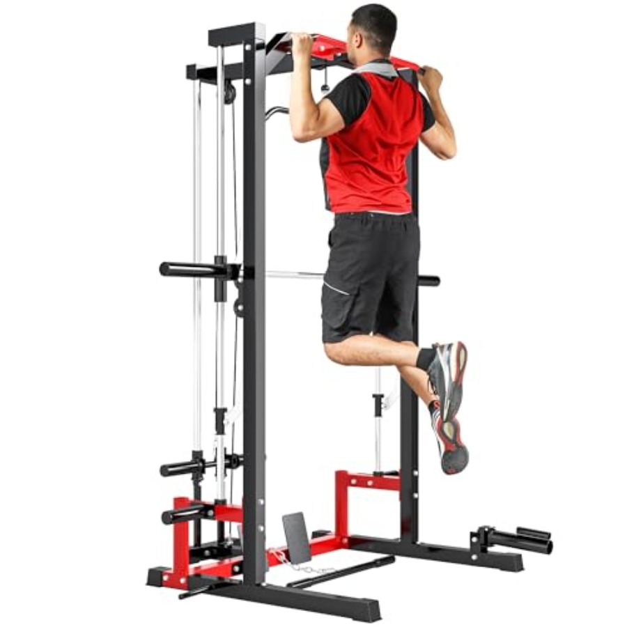 Power Cage Smith Machine Multi - Lat Pulldown Bar 评论和价格