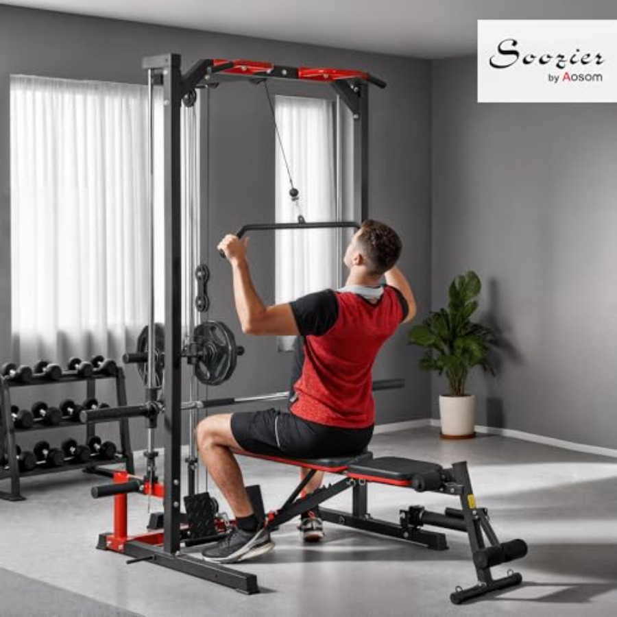 Power Cage Smith Machine Multi - Lat Pulldown Bar 评论和价格