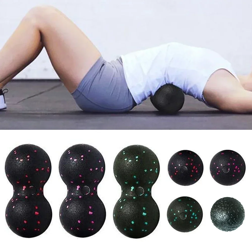 Peanut Balls Body Massage Fasc - Yoga Fitness Ball 评论和价格