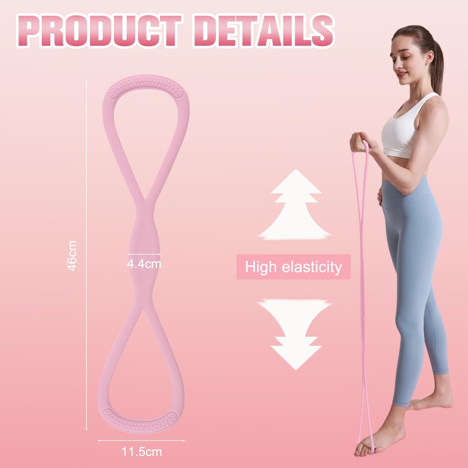 2 PCS 15 LB+25LB Resistance Ba - Figure 8 Resistance Band 评论和价格