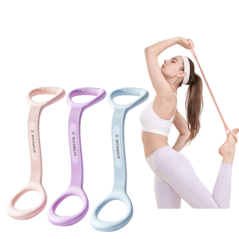 2 Pack Silicone Figure 8 Resis - Figure 8 Resistance Band 评论和价格
