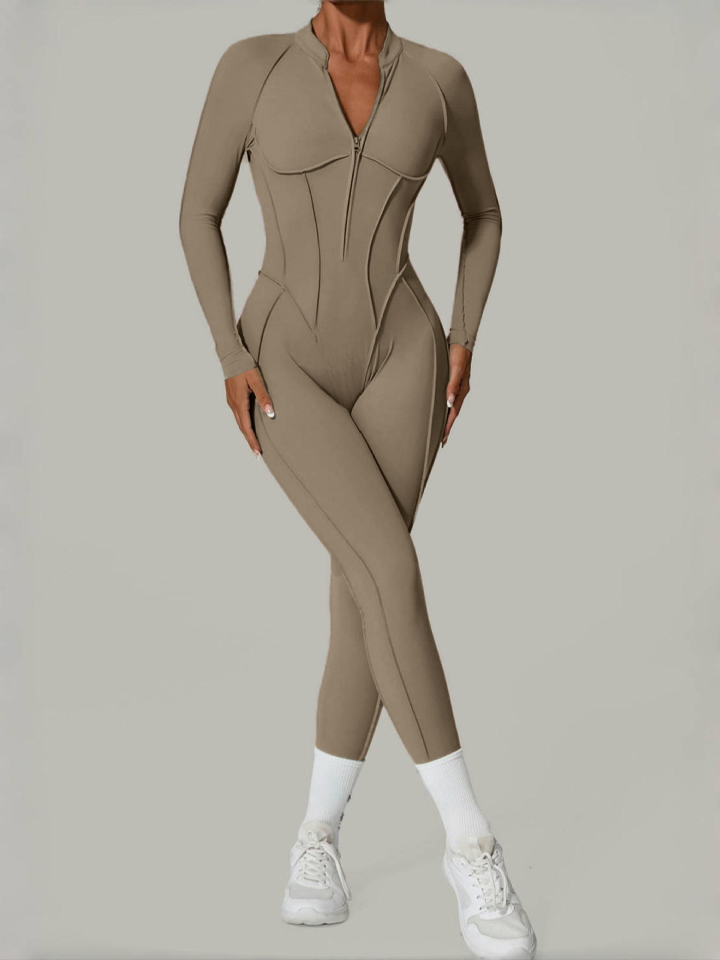 Women Quick Dry Yoga Bodysuit  - Yoga Fitness Jumpsuit 评论和价格