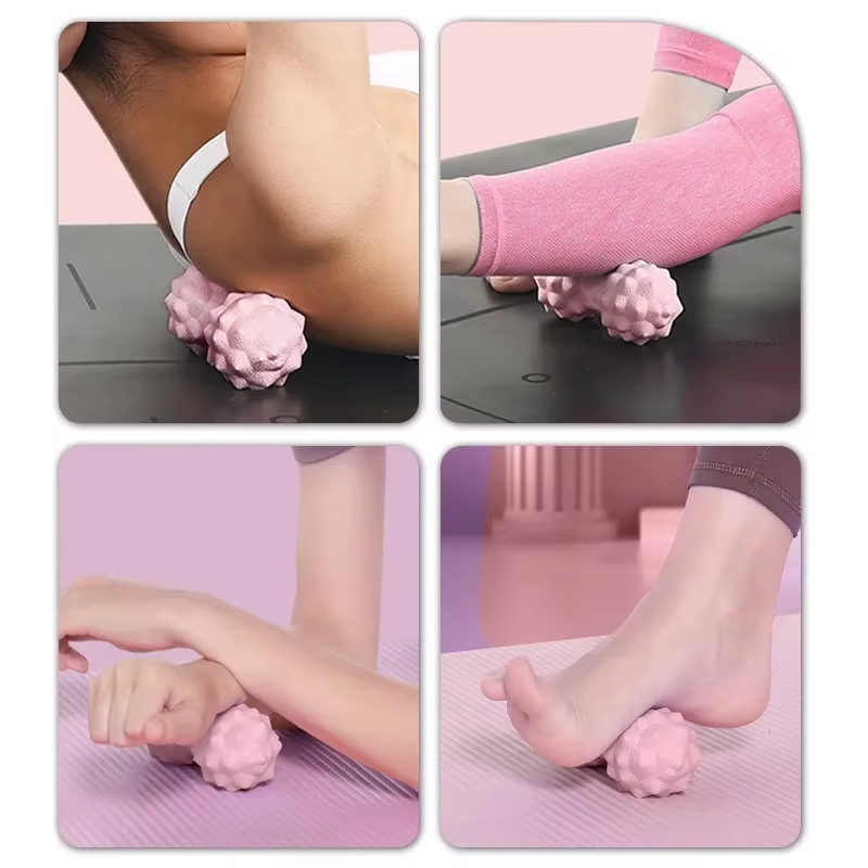 TPR Raised Point Fascia Massag - Yoga Fitness Ball 评论和价格