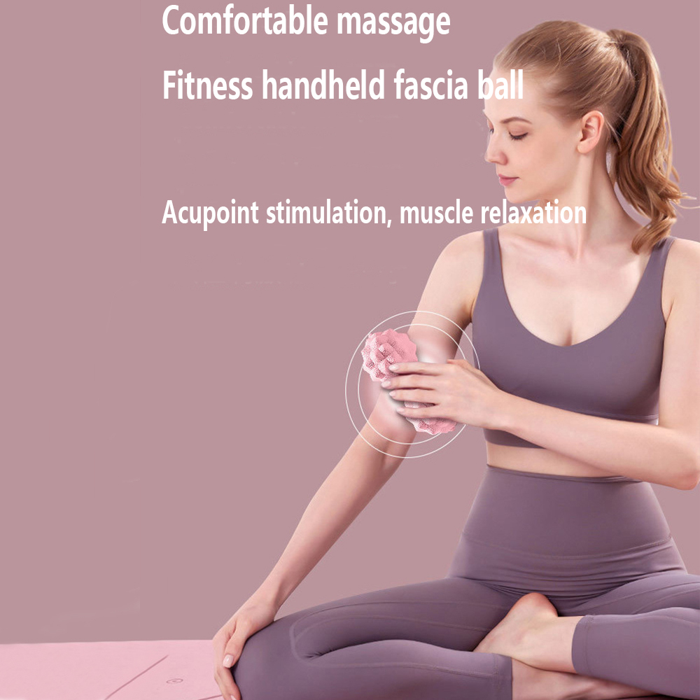 TPR Raised Point Fascia Massag - Yoga Fitness Ball 评论和价格