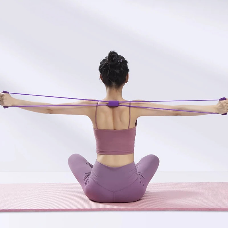 8 Word Tension Yoga Resistance - Figure 8 Resistance Band 评论和价格