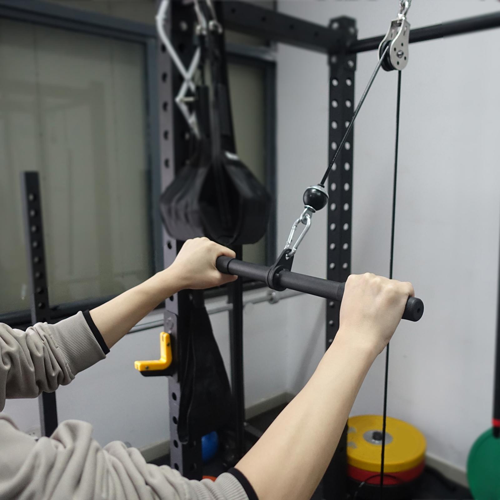Revolving Straight Bar LAT Hig - Lat Pulldown Bar 评论和价格