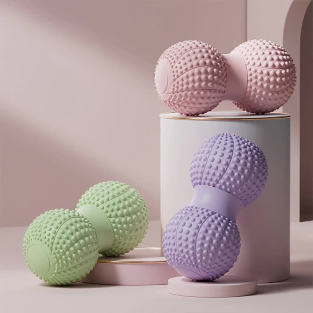 Peanut Massage Ball Yoga Fasci - Yoga Fitness Ball 评论和价格