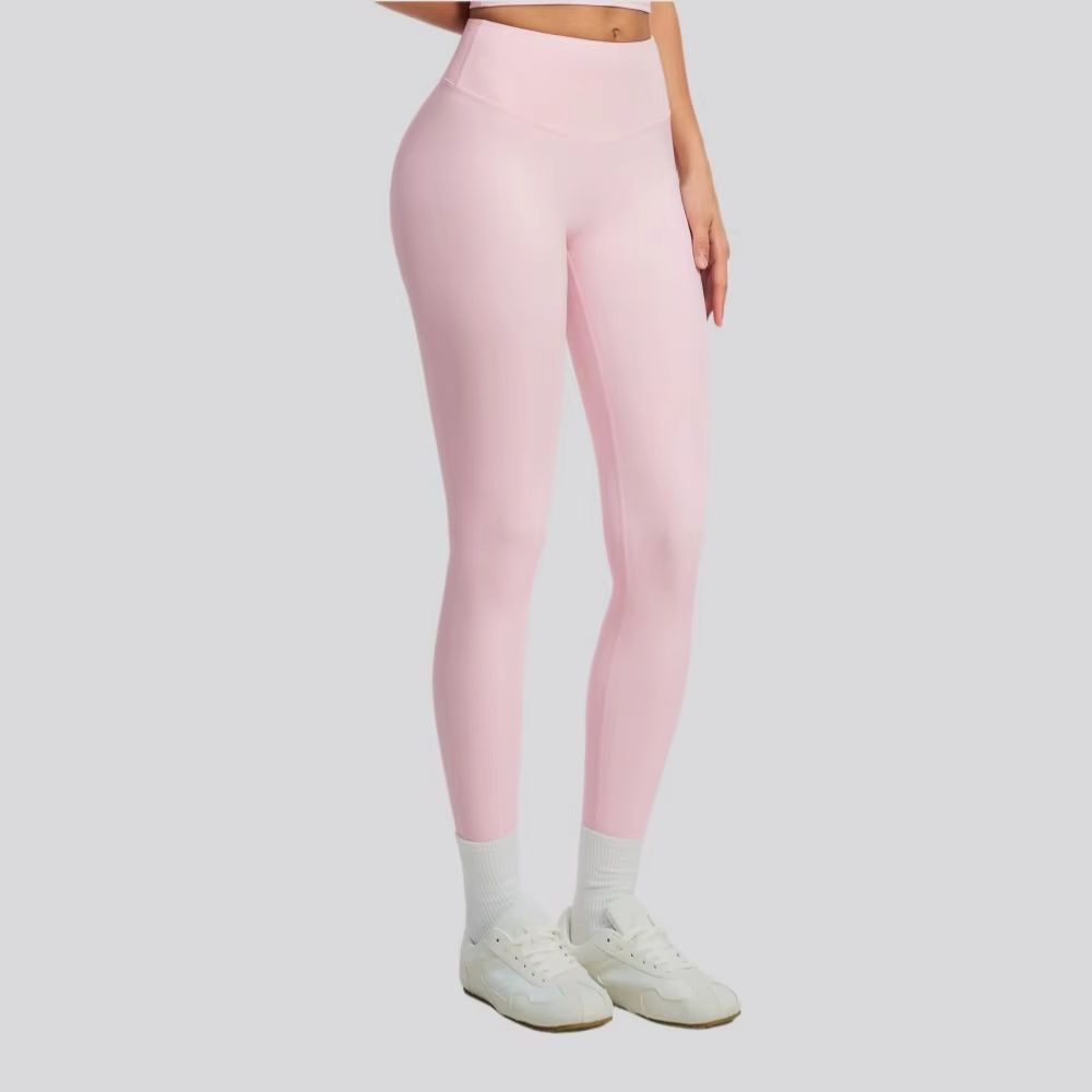Solid Color Yoga Pants Women's - Yoga Fitness Workout 评论和价格