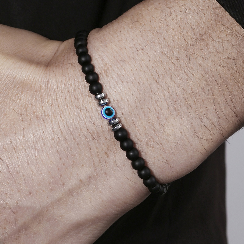 Trendy 4mm Obsidian Hematite N - Yoga Health & Fitness Center 评论和价格