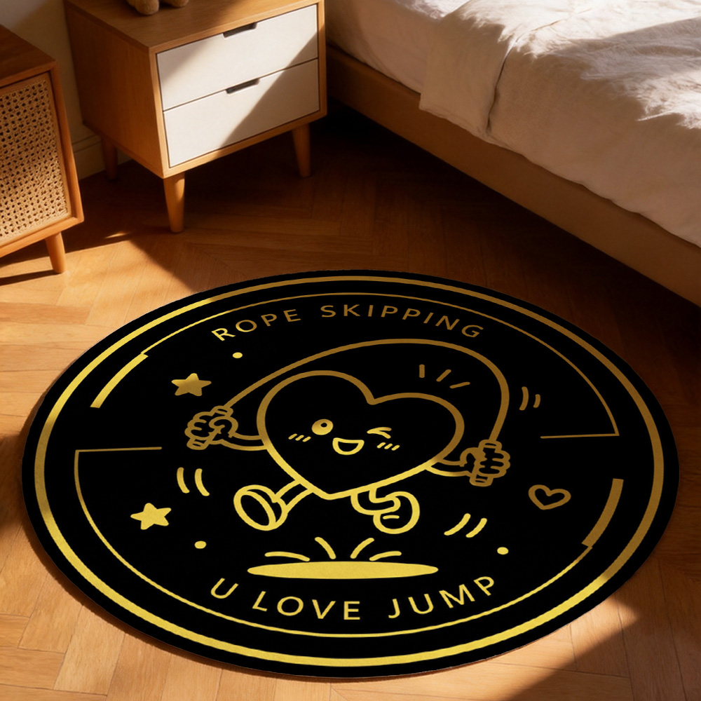 Cute Heart Rope Skipping Mat F - Yoga Fitness Hotel 评论和价格