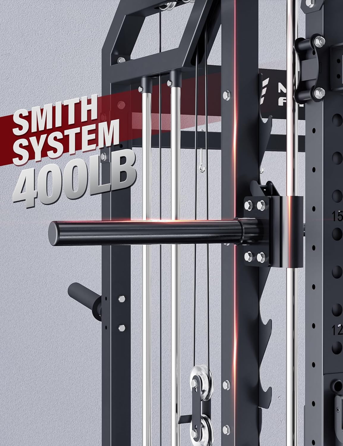 Smith Machine Home Gym Squat R - Lat Pulldown Bar 评论和价格