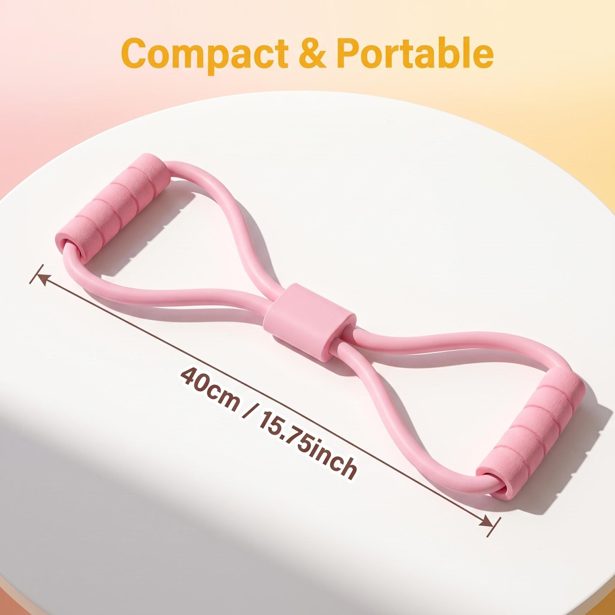 8-shaped elastic band Fitness  - Figure 8 Resistance Band 评论和价格
