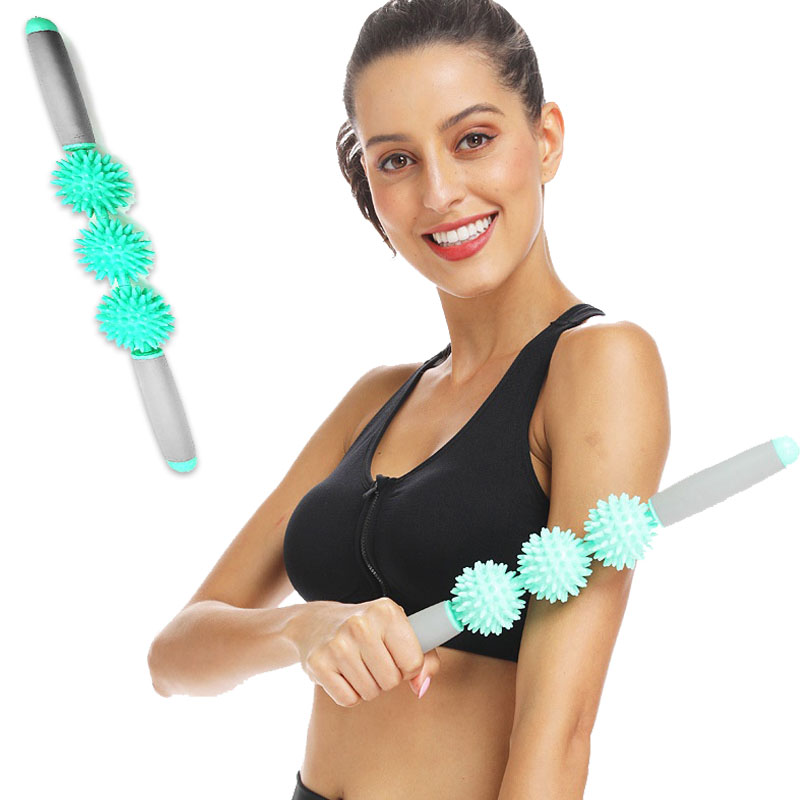 Roller Ball Muscles Massage St - Yoga Fitness Ball 评论和价格