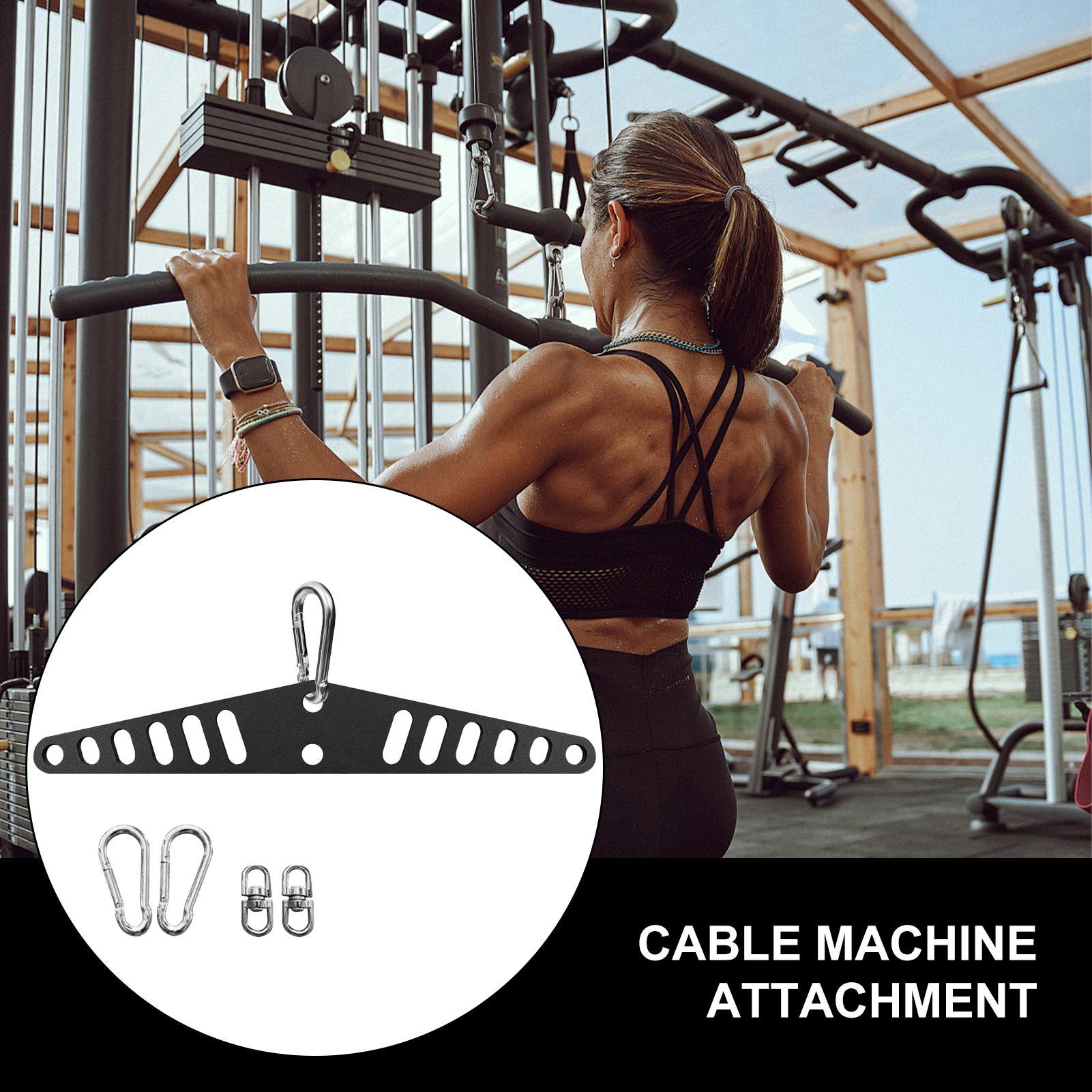 Cable Machine Attachment Pulle - Lat Pulldown Bar 评论和价格