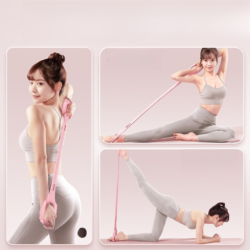 Women Fitness Resistance Band  - Figure 8 Resistance Band 评论和价格