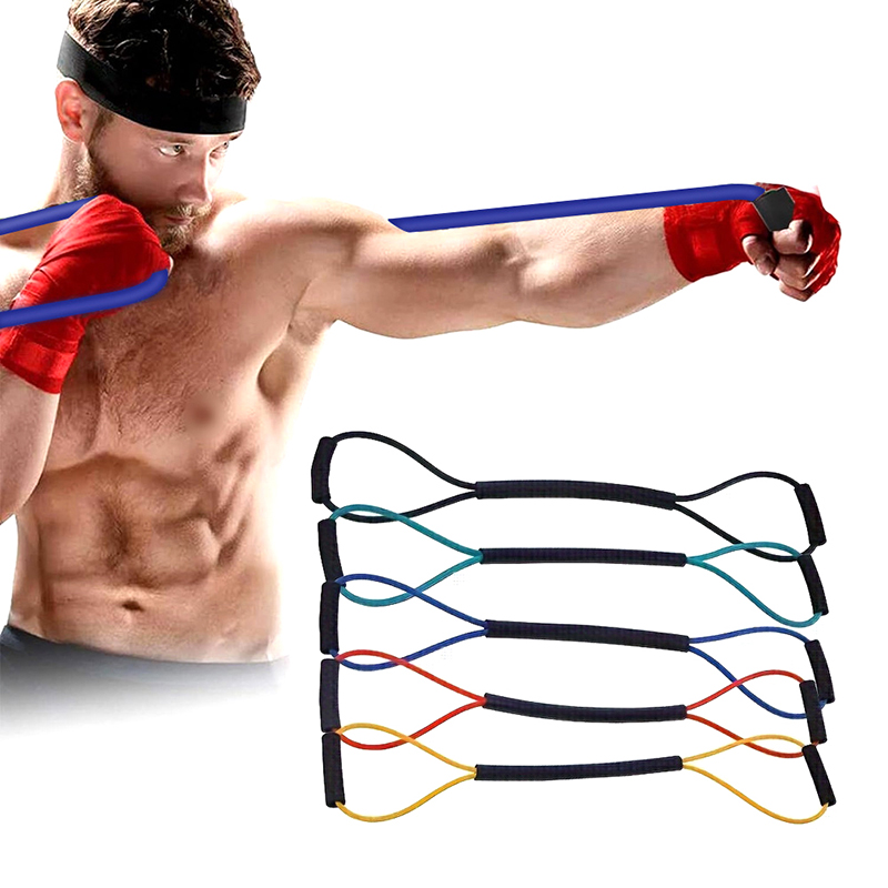 New 8-shaped Tension Rope Rubb - Figure 8 Resistance Band 评论和价格